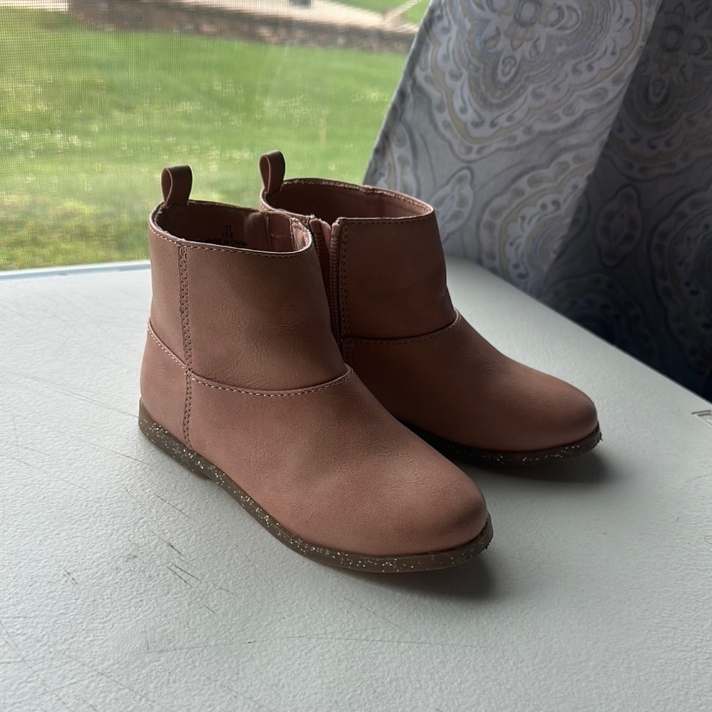 Old Navy Kids Pink Ankle Boots size 11